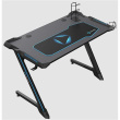 Onex | RGB Gaming Desk w/Cup holder, Kõrvaklapid mikrofoniga hook, Gamepad holder, 114cm(w) | GD1200Z | Black ONEX-GD1200Z-RGB