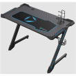 Onex | RGB Gaming Desk w/Cup holder, Kõrvaklapid mikrofoniga hook, Gamepad holder, 114cm(w) | GD1200Z | Black ONEX-GD1200Z-RGB
