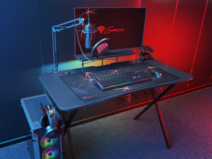GENESIS GAMING DESK HOLM 300 RGB