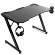 Gaming desk Must large NanoRS, 150kg max, height 750mm, 110x60x1.5cm, cup and headphone holder, RS345