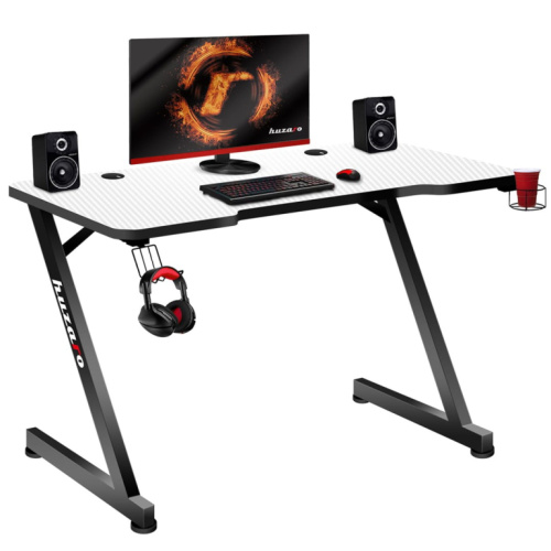 GAMING DESK HUZARO HERO 2.5 Valge