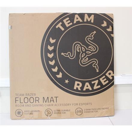 Восстановленный. Razer Team Razer Floor Mat, Black/Green DAMAGED PACKAGING | Team Razer Floor Mat Floor Rug | Black/Green | DAMAGED PACKAGING RC81-03920200-R3M1SO