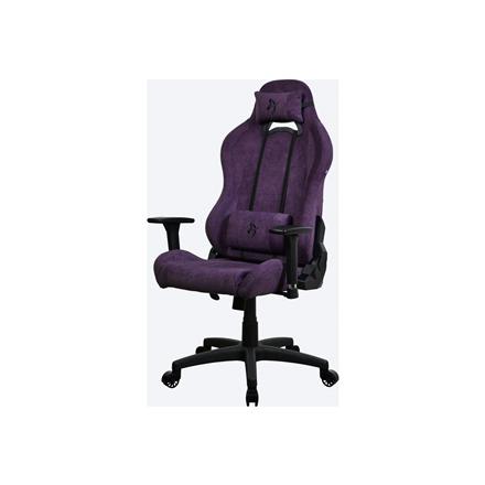 Arozzi Frame material: Metal; Wheel base: Aluminium; Upholstery: Soft fabric | Arozzi | Gaming Chair | Torretta | Purple TORRETTA-SFB-PP