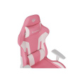 Genesis Mängutool  Nitro 710 Backrest upholstery material: Eco leather, Seat upholstery material: Eco leather, Base material: Nylon, Castors material: Nylon with CareGlide coating | Pink/White NFG-1929