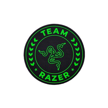 Razer Team Razer Floor Mat 100% Recycled Polyester Velvet/100% Recycled Non-woven Fabric | Floor Rug | Black/Green RC81-03920100-R3M1