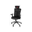 Genesis Ergonomic Chair Astat 200 Base material Nylon; Castors material: Nylon with CareGlide coating | Black NFG-1943