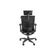 Genesis Ergonomic Chair Astat 700 Base material Aluminum; Castors material: Nylon with CareGlide coating | Black NFG-1945