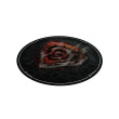 Genesis Tellur 400 Round Lava Floor Mat | Black NDG-2064