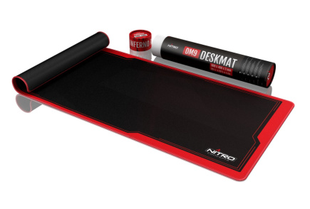 Nitro Concepts DM9 Gaming mouse pad Black, Red