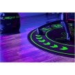 Razer Team Razer Floor Mat 100% Recycled Polyester Velvet/100% Recycled Non-woven Fabric | Floor Rug | Черный/Green RC81-03920100-R3M1