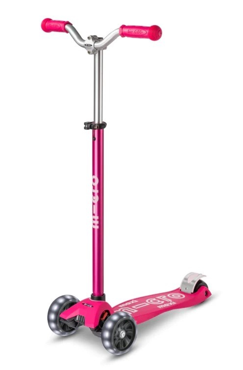 MICRO MAXI SCOOTER MICRO PRO LED PINK