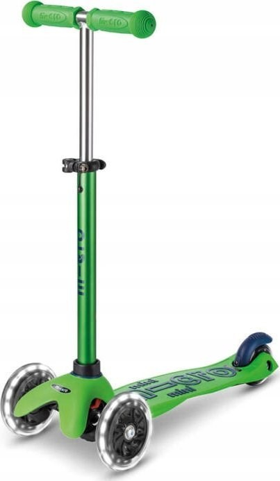 Micro scooter Mini DELUXE LED GREEN BLUE