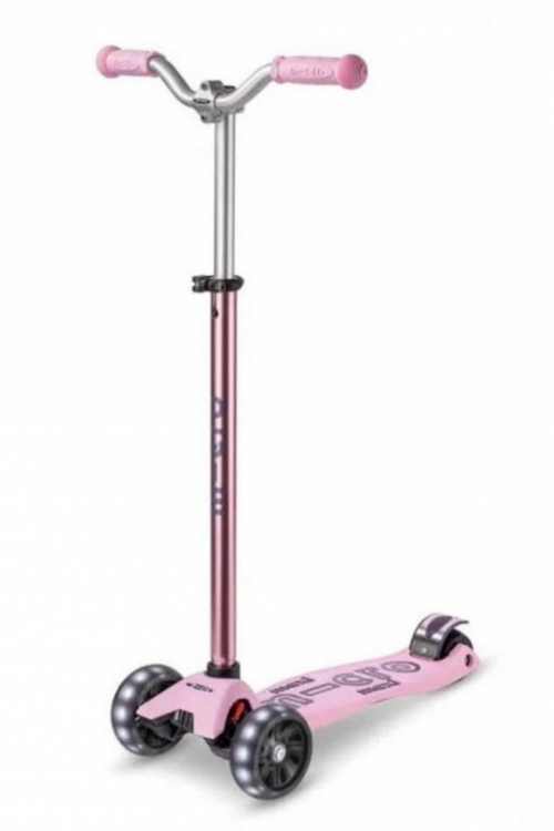 Maxi Micro Deluxe Pro LED scooter Rose