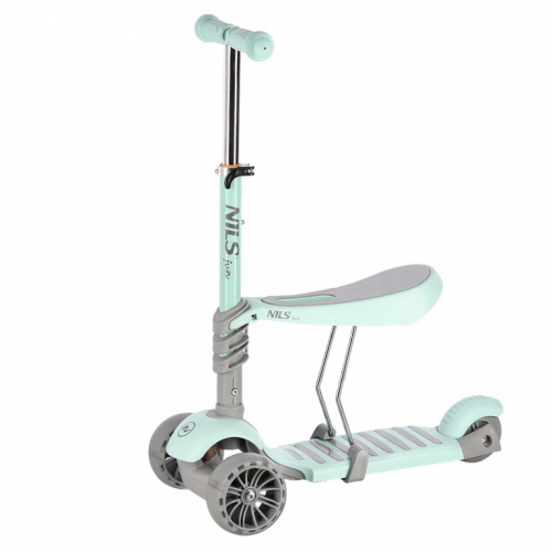 NILS FUN HLB808 2-in-1 MINT children's scooter