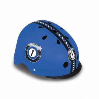 Globber | Dark blue | Helmet  Elite Lights Racing, XS/S (48-53 cm) | 507-300 5010111-0197