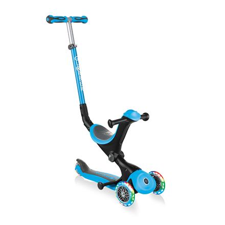 Globber | Scooter | Blue | Scooter Go Up Deluxe Lights 4100301-0341