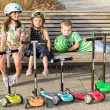 KETTLER TRICYCLE SCOOTER KWIZZY RED