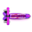 Mini Micro Deluxe Glow LED Plus Frosty Pink scooter