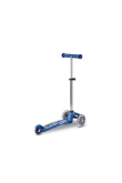 Mini Micro Deluxe Galaxy Glitter LED Navy Blue scooter