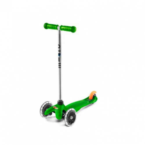Mini Micro Classic Green (LED) scooter