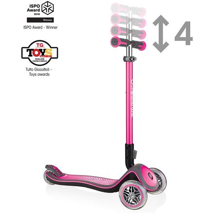 Globber | Pink | Scooter | Elite Deluxe Lights  444-410 4100301-0273