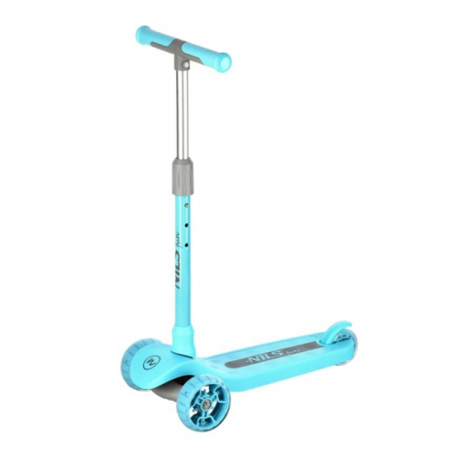 NILS FUN HLB09 LED turquoise children's scooter
