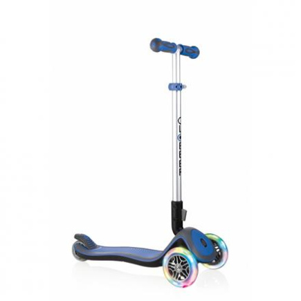 Globber | Dark Blue | Scooter | Elite Deluxe Lights 444-400 4100301-0272