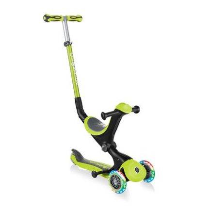 Globber | Scooter | Green | Scooter Go Up Deluxe Lights 4100301-0342