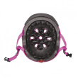 Globber Helmet Elite Lights Flowers  507-310 Pink 5010111-0199