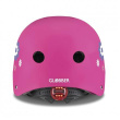 Globber Helmet Elite Lights Flowers  507-310 Pink 5010111-0199