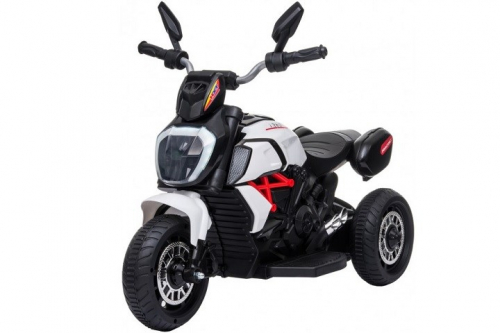 3-wheel battery motorbike white 1033037**