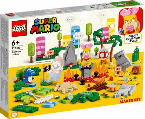 LEGO Bricks Super Mario 71418 Creativity Toolbox Maker Set