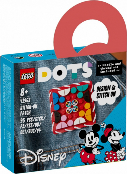 LEGO DOTS Patch 41963 Mickey and Minnie Mouse