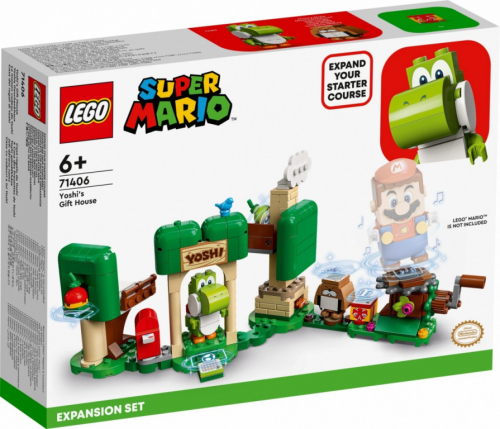 LEGO Super Mario expansion kit 71406 Yoshis Gift House Expan sion Set