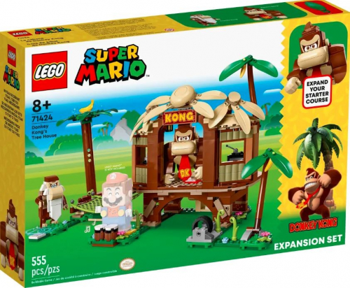 LEGO Bricks Super Mario 71424 Donkey Kongs Tree House Expansion Set