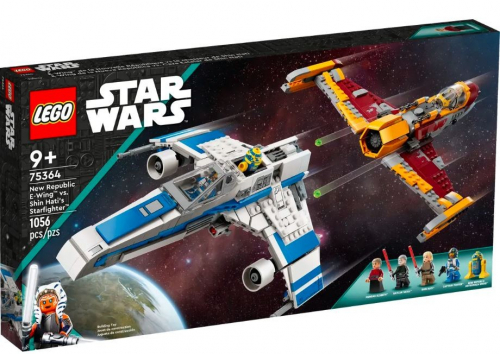 LEGO New Republic E-Wing vs. Shin Hati?s Starfighter