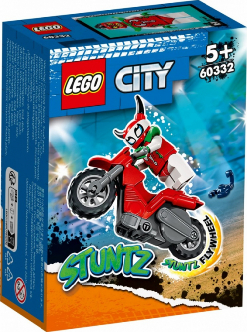 LEGO Bricks City 60332 Reckless Scorpion Stunt Bike