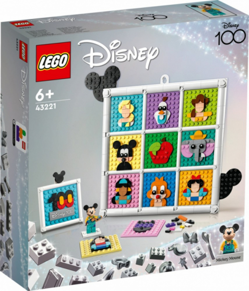 LEGO Disney Classic 43221 100 Years of Disney Animation Icons