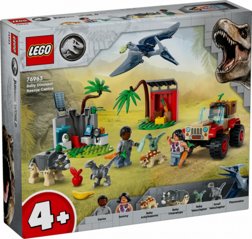 LEGO LEGO Jurassic World 76963 Baby Dinosaur Rescue Center
