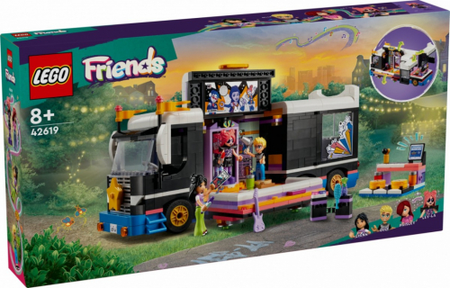 LEGO LEGO Friends 42619 Pop Star Music Tour Bus