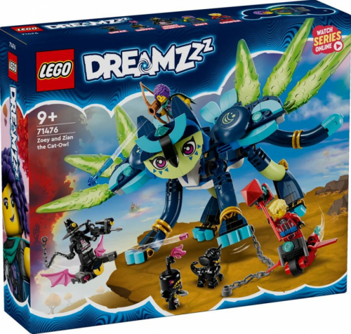 LEGO LEGO DREAMZzz 71476 Zoey and Zian the Cat-Owl