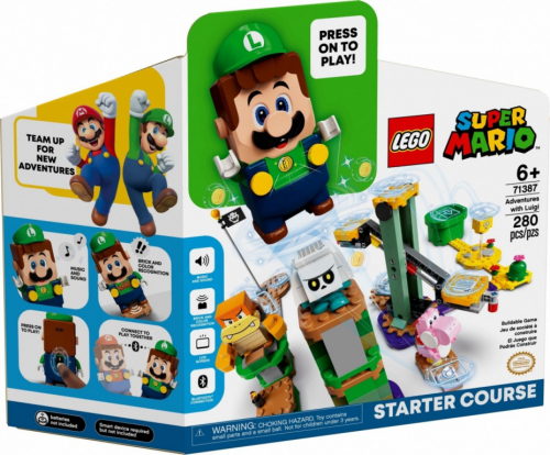 LEGO Bricks Super Mario 71387 Adventures with Luigi Starter Course