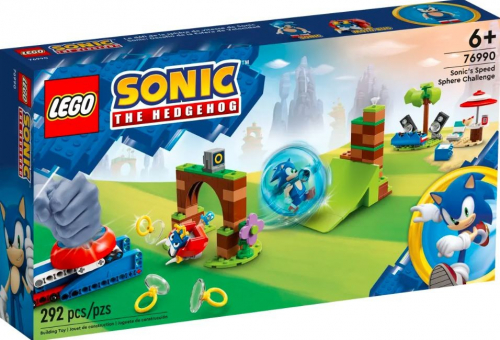 LEGO LEGO Sonic 76990 Sonic's Speed Sphere Challenge