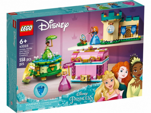 LEGO LEGO DISNEY Aurora, Merida and Tianas Enchanted Creations