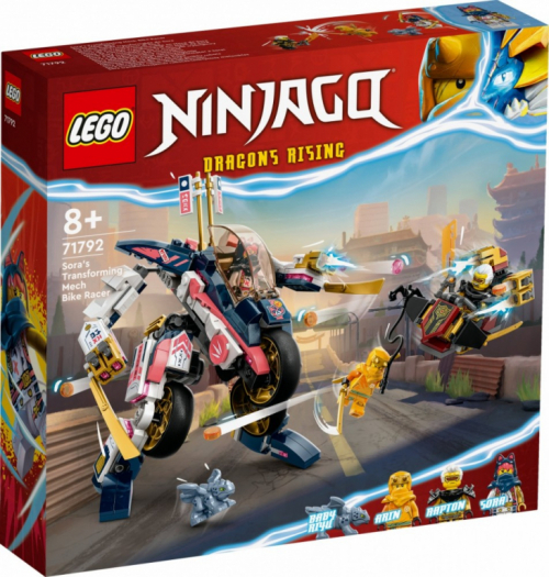 LEGO LEGO Ninjago 71792 Soras Transforming Mech Bike Racer