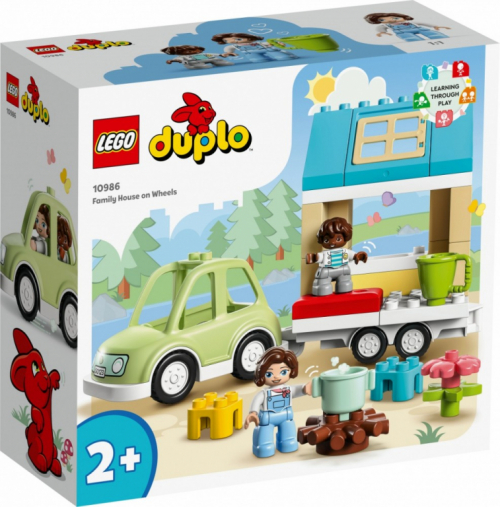 LEGO Bricks DUPLO 10986 Family House on Wheels