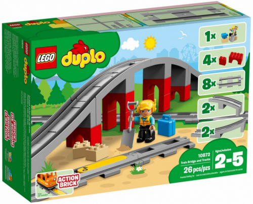 LEGO Bricks DUPLO Train Bridge and Tracks
