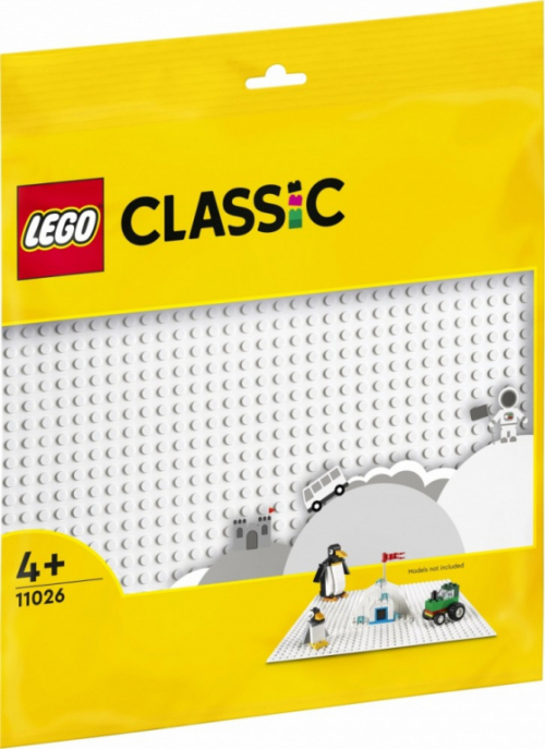 LEGO Lego Classic 11026 White Baseplate