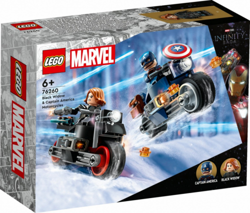 LEGO LEGO Super Heroes 76260 Black Widow & Captain America Motorcycles