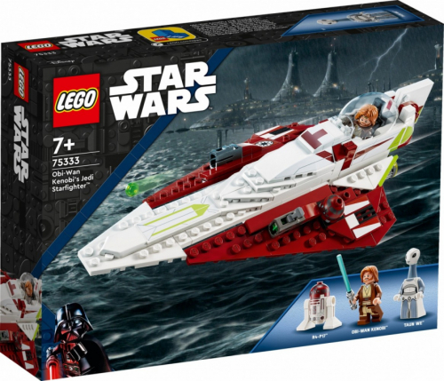 LEGO Blocks Star Wars 75333 Obi-Wan Kenobi Jedi Starfighter